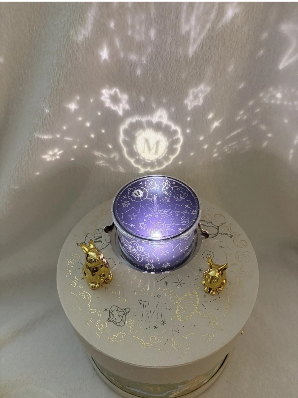 Lady M 2026 Moonlit Reverie Moon Globe Projector Keepsake Box